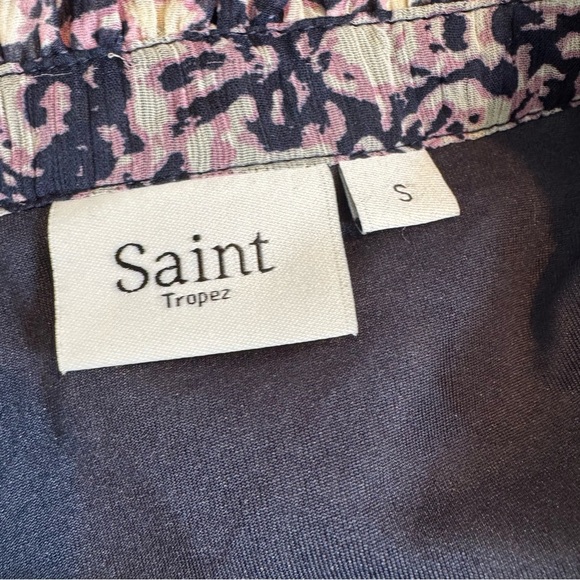 Saint Tropez PresleySZ Long Sleeve Midi Dress Mulberry Purple Size S - Picture 12 of 14